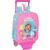 School Rucksack with Wheels Gabby’s Dollhouse Confetti Pink Turquoise 22 x 27 x 10 cm