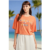 Wildfox Who’s Villa Alhambra Tee Size: M Colour: Orange