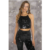 Beach Riot Anna Shooting Stars Gym Bra Top as seen on Malin Andersson Size: M Colour: Black