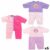 Doll’s clothes Colorbaby 3 Pieces 6 Units