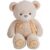 Fluffy toy Valentin Beige Bear 140 cm