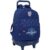 School Rucksack with Wheels Harry Potter Captain Navy Blue 33 x 45 x 22 cm