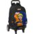 School Rucksack with Wheels Naruto Ninja Blue Black 33 x 45 x 22 cm
