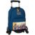 School Rucksack with Wheels Naruto Blue 42 x 31 x 13,5 cm
