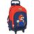 School Rucksack with Wheels Super Mario Trick Red Dark blue 33 x 45 x 22 cm