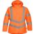 Oxford Weave 300D Class 3 Womens Hi Vis Winter Jacket Orange XL