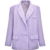 Amaya Lilac Double-Breasted Blazer Jacket