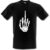 Skeleton Middle Finger male t-shirt.