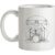 Vitruvian Drummer mug.