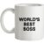 World’s Best Boss mug.