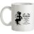 Women never trust anything that bleeds for five days and still lives mug.