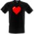 16 Bit Heart male t-shirt.