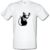 Banksy Listening Rat male t-shirt.