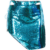 Hailey Blue Sequin Mini Skirt