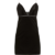 Audrey Black Velvet Mini Dress