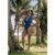 Cobalt Blue Twisted Cut out Halter Swimsuit