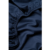 Navy Classic Organic Cotton Sateen Weave Fitted Sheet