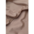 Warm Taupe Classic Organic Cotton Sateen Weave Fitted Sheet