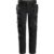 Snickers 6275 Mens Allround Work 4 Way Stretch Holster Pocket Work Trousers Black 35″ 32″