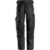 Snickers 6324 Mens Allround Canvas Plus Stretch Work Trousers Black 33″ 32″