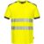 Portwest PW3 Hi Vis Cotton Comfort Short Sleeve T Shirt Yellow / Grey 2XL
