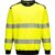 Portwest PW3 Hi Vis Crew Neck Sweatshirt Yellow / Black 2XL
