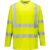 Portwest Hi Vis Long Sleeve T Shirt Yellow XL
