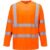 Portwest Hi Vis Long Sleeve T Shirt Orange 2XL
