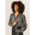 Mono Ikat Print Loose Fit Shirt