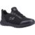 Skechers Squad Womens Wide Fit Slip Resistant Work Shoes Black Size 4