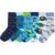 Blue Lover 6 Bamboo Sock Set | UK Adult 7-11