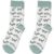 Green Cat Pet Pair Bamboo Sock Set | UK Adult 7-11 x2