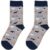 Purple Dog Pet Pair Bamboo Sock Set | UK Adult 4-7 & 7-11