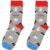 Grey Dog Pet Pair Bamboo Sock Set | UK Adult 4-7 & 7-11