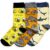 Yellow Lover 3 Bamboo Sock Set | UK Adult 7-11