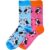 Puffin Couple 2 Pack Bamboo Sock Set | UK Adult 4-7 – Pink & Blue