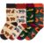 Earthy 4 Pack Bamboo Sock Set | UK Adult 4-7