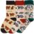 Beige Lover 3 Pack Bamboo Sock Set | UK Adult 4-7