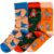 Orange Lover 3 Bamboo Sock Set | UK Adult 7-11