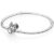 Pandora 597770CZ-20 Moments Pavé Minnie Mouse Clasp Snake Chain Bracelet