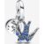 Pandora Sparkling Swallow & Quote Double Dangle Charm
