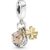 Horseshoe, Clover & Ladybird Hanging Charm