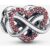 Pandora Family Infinity Red Heart Charm