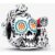 Pandora Disney Pixar Coco Miguel & Dante Skull Glow-in-the-dark Charm