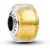 Pandora Goldfarbenes Murano-Glas Mini-Charm