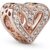 Pandora Sparkling Freehand Heart Charm