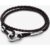 Pandora Moments Brown Braided Double Leather Bracelet