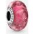 Pandora 798872C00 Wavy Pink Murano Glass Charm