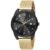 Esprit ES1G212M0095 Golden Mesh Strap Black Dial Mens Watch