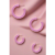 Sofia Richie x 8 Other Reasons Pink Hoop Earrings Colour: Pink
